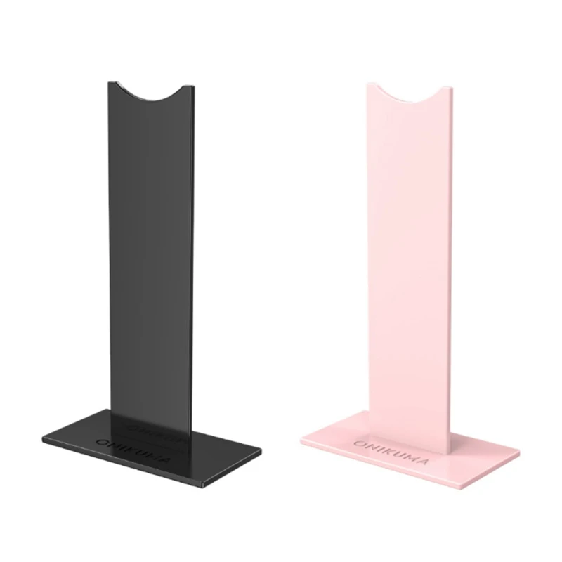 

Подставка для гарнитуры ONIKUMA, подставка для гарнитуры из АБС-пластика, твердая настольная подставка для всех размеров игровой гарнитуры