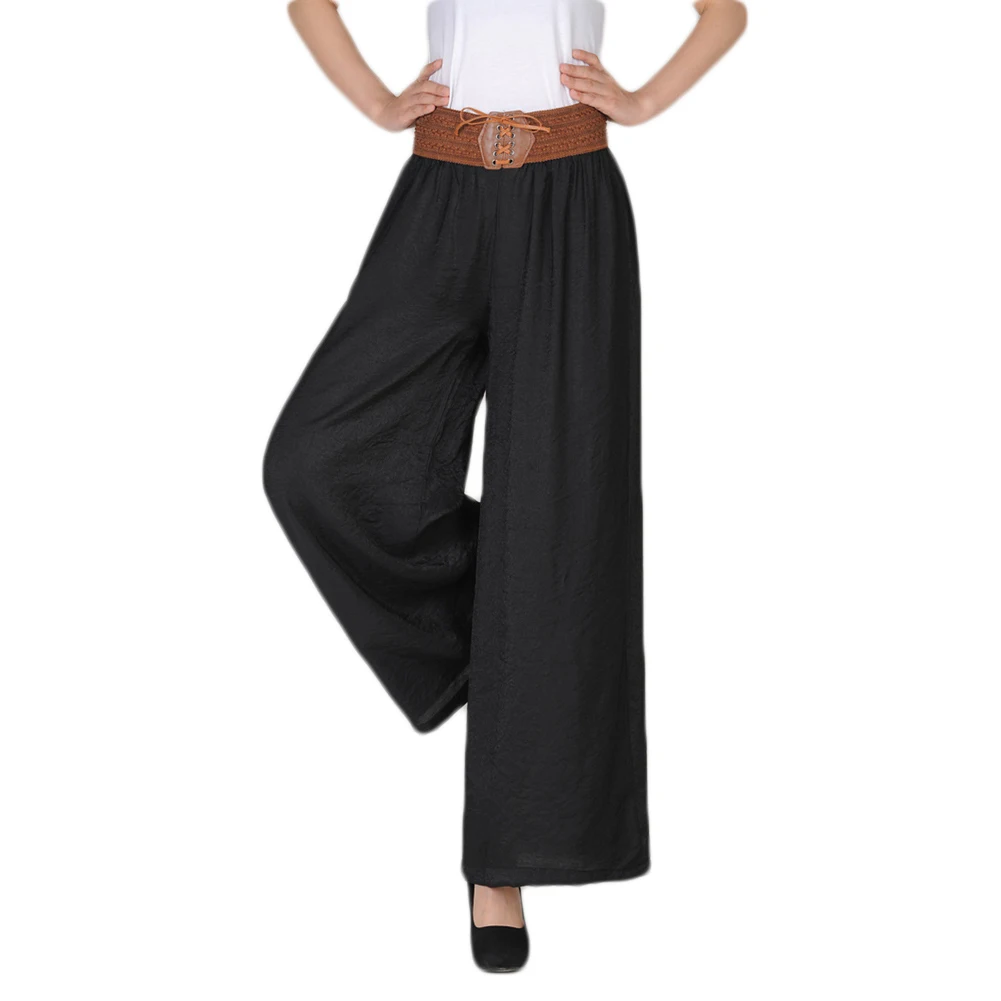 Большие плюс брюки женские спортивные для женщин Широкие с высокой талией