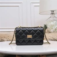 designer handbags women top quality soft genuine leather mini purse metal chain wallet on chain shoulder bag luxury brand 19 bag