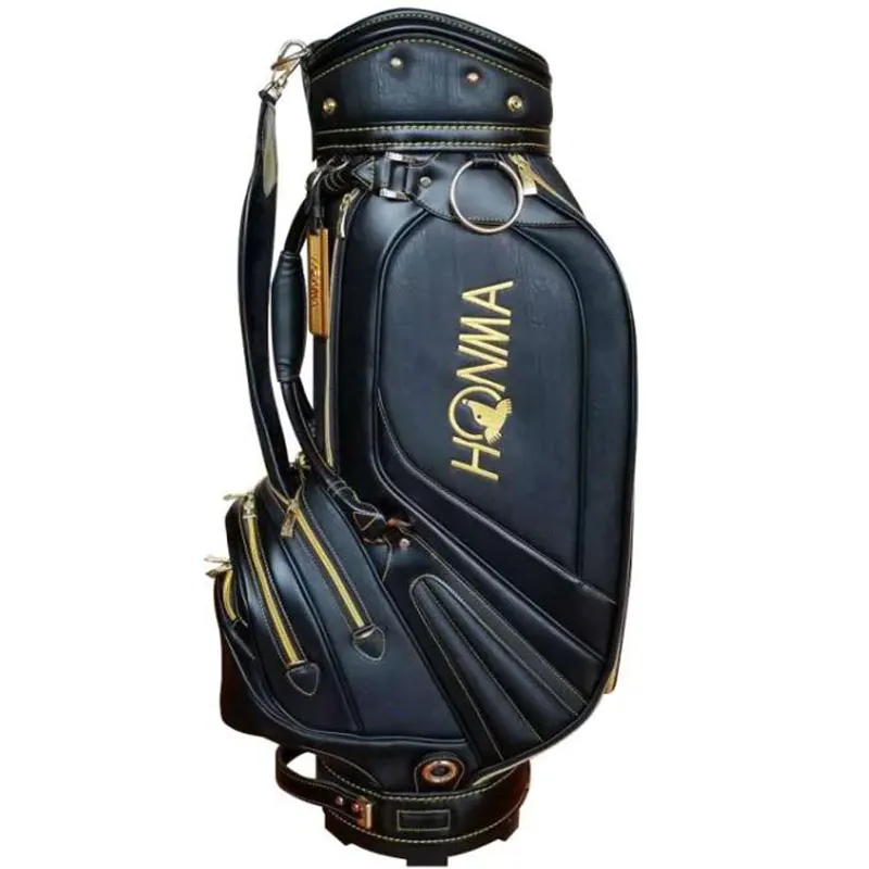 

New Men Golf Bag HONMA PU Golf Clubs Bag 9 Inch Golf Standard Bag In Choice Colour Golf Cart Bag