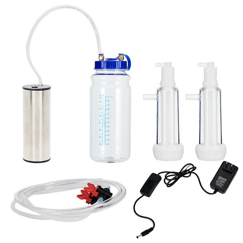 Электрическая Доильная машина портативный пластиковый вакуумный насос для коз и