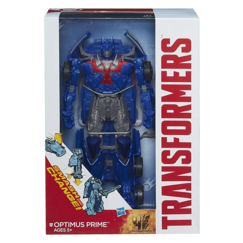 

NEW Hasbro Transformers Age of Extinction Flip & Change Optimus Prime 18cm PVC Action & Toy Figures A6144