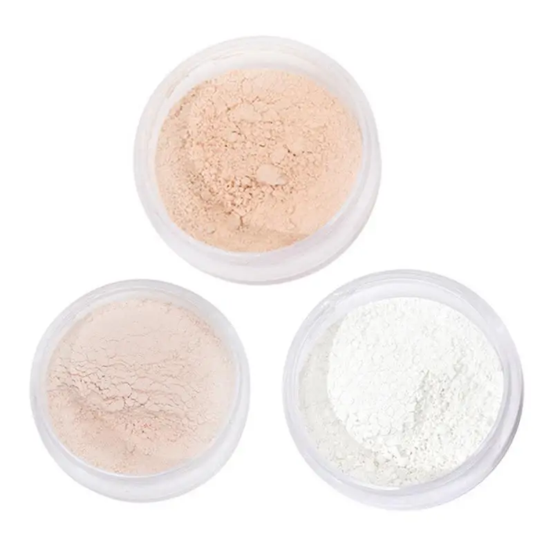 

40g Refreshing Skin Finish Oil Control Long Lasting 3 Colors Smooth Waterproof Delicate Mineral Loose Powder Face Makeup TSLM1