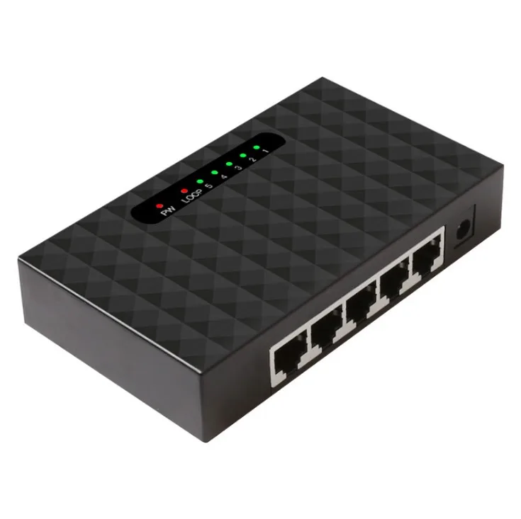 Cheap Gigabit 5 Port Network Switch 10/100/1000M Soho with MTK7530 | Switches