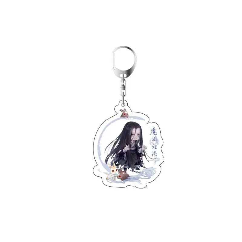 

Grandmaster Of Demonic Cultivation Keychains Acrylic Ornament Custom Transparent Key Chain Printed Cartoon Spot Key Ring