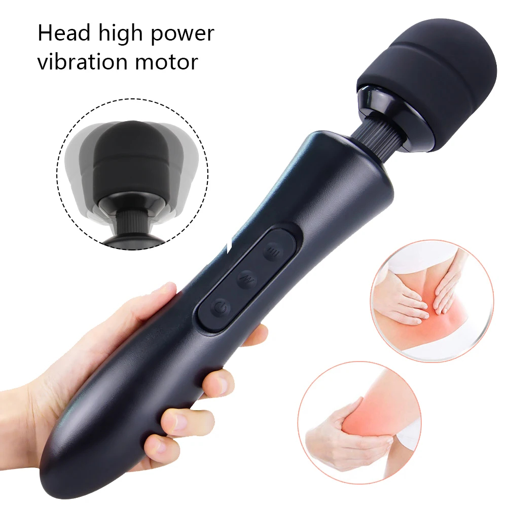 Мощный большой вибратор с волшебной палочкой интимные игрушки для женщин