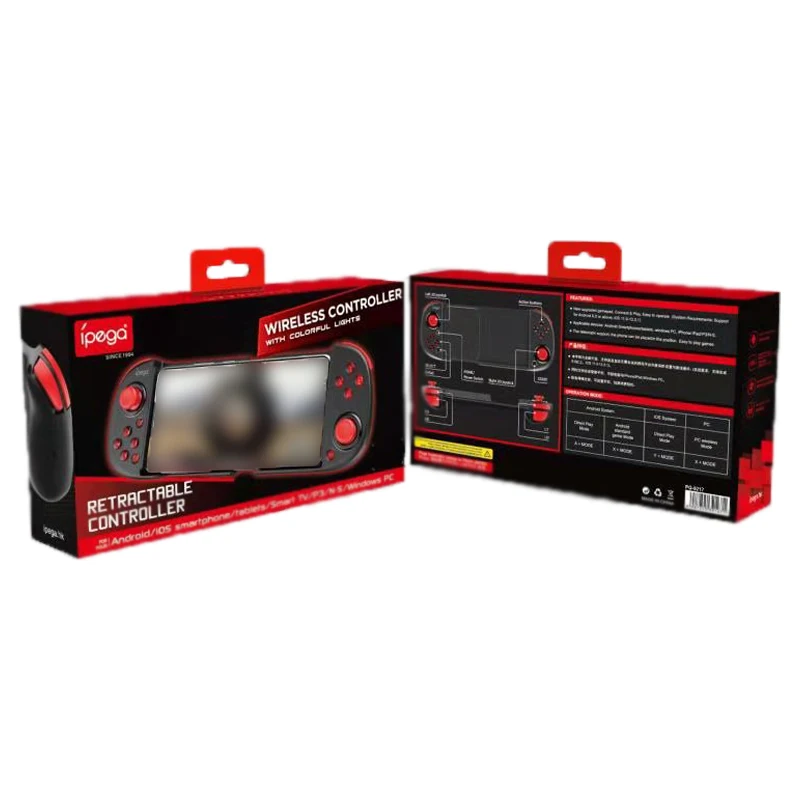 

Ipega Retractable Gamepad Wireless Mobile Phone Direct Connection Direct Play For NS / P3 / PC Cable Stretching Game Handle