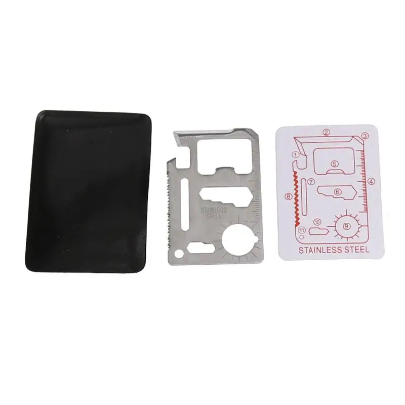 Многофункциональный портативный мини инструмент Сабер карта Нож винтовой ключ