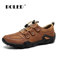 spring autumn men casual shoes flats breathable walking shoe suede leather outdoor shoes men sapatos masculino