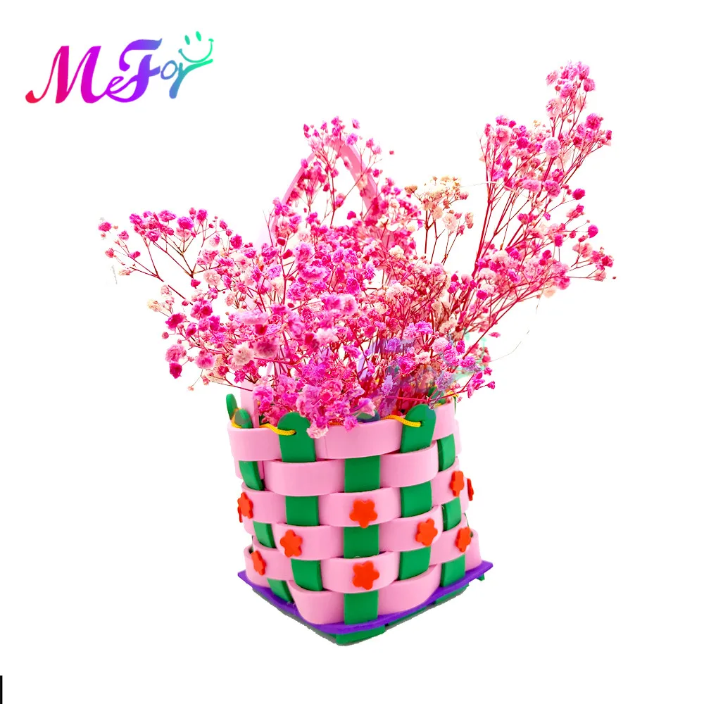 

Home Storage Baskets Making Handmade Diy Children Hanging Flower Pot For Kid Toys Crafts Handmade Flowers Basket Storage Box
