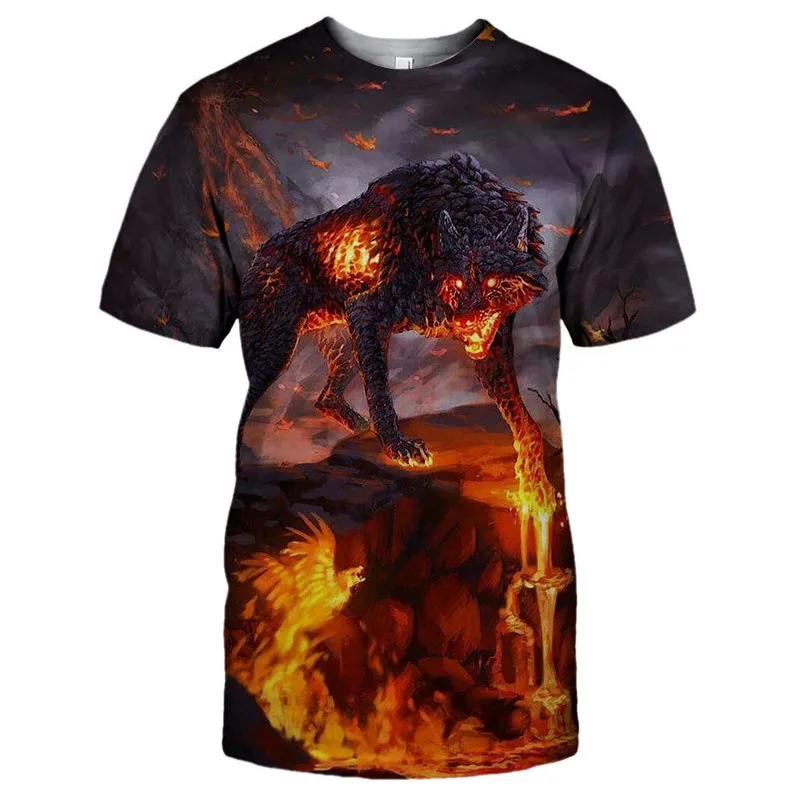 Пользовательская 3D футболка 14|Мужские футболки| |