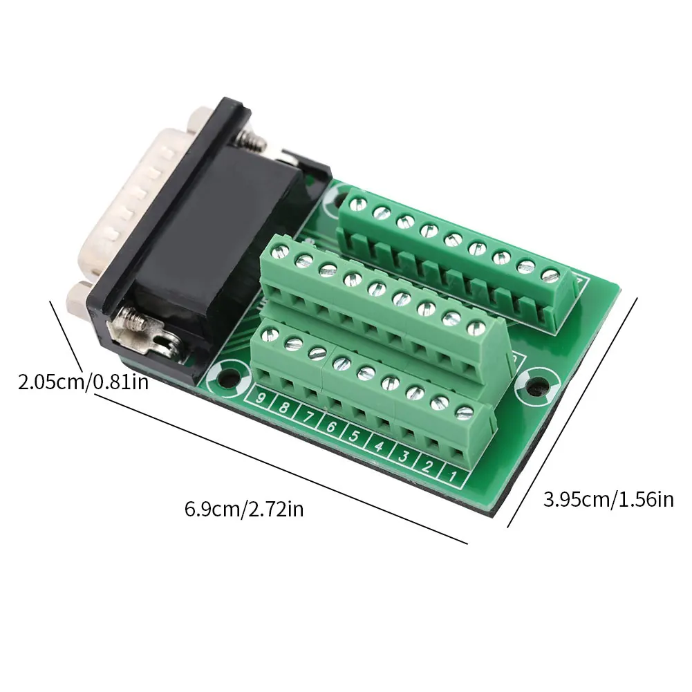 

CNC Breakout Board DB26-G2-01 D-SUB Male Adapter to PCB Terminal Signals Connector Module motion controller card driver board