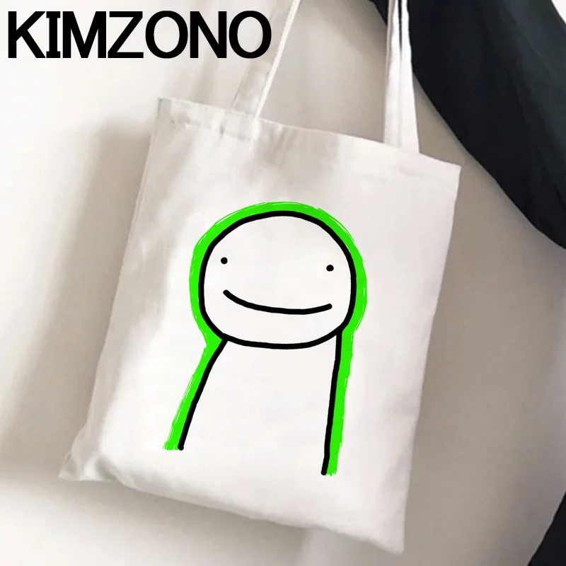 

Dream Smp shopping bag shopper canvas jute bag reusable cotton eco bag tote boodschappentas woven reusable sac tissu