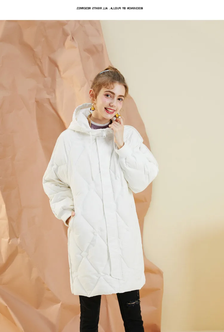 Брендовый пуховик для женщин зимняя парка высокого качества теплая верхняя