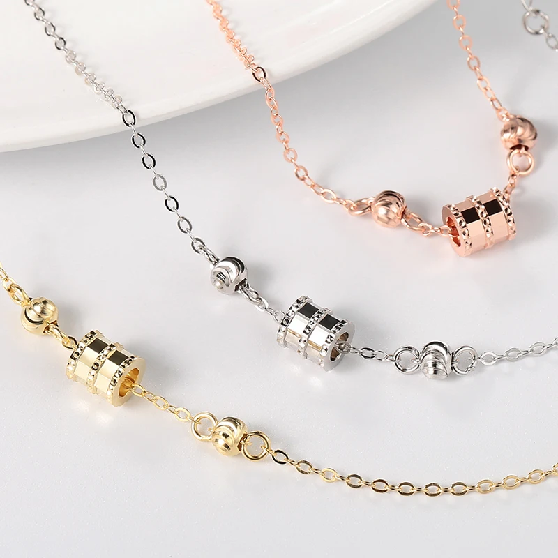 

Fashion small waist bracelet 925 pure silver Korean simple jewelry fashion female charm gold bracelet3