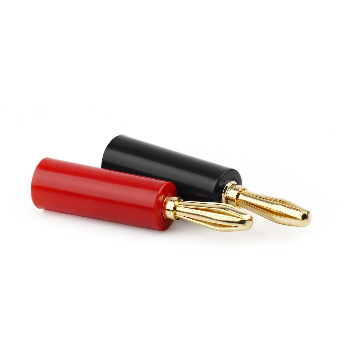 Hi-Fi банановый разъем Медный позолоченный Бесплатная Сварка аудио усилитель