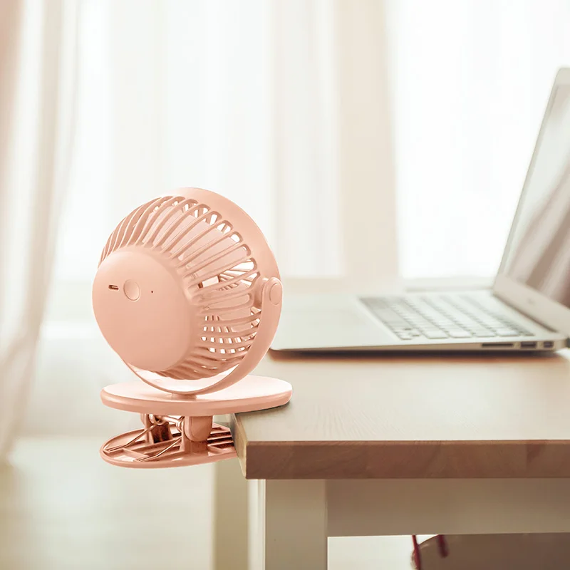Pink Xiaomi Mijia Solove мини-вентилятор F3 портативный ручной лобовое стекло 360 градусов передняя сетка Съемная перезаряжаемая для дома и офиса - Цвет: Pink