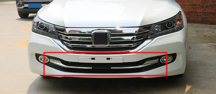 Передняя розетка из АБС-пластика рама капота 2 шт./компл. для Honda Accord Sedan 9th 2014 2015 |