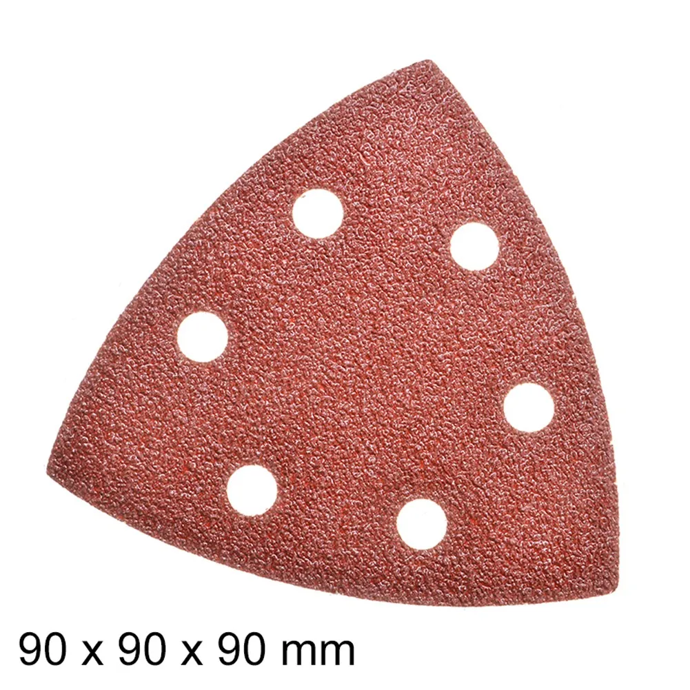 

Sander Sandpaper Sanding Tools Triangular 100pcs 90mm Abrasive Accessories