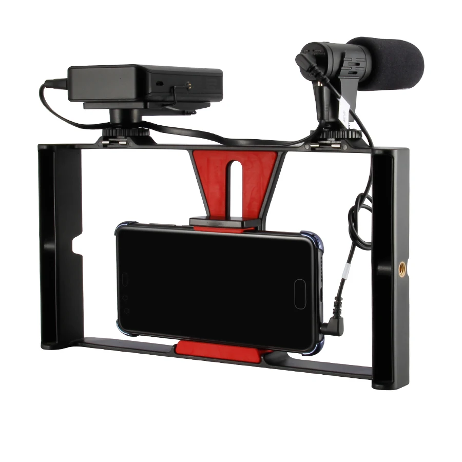 

MAMEN 3.5mm Real-time Monitoring Recording Microphone Hypercardioid Condenser Microfone For Phone Camera Vlog Shooting Interview