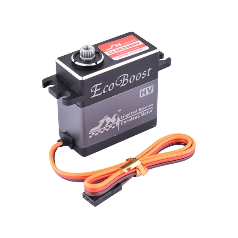 Servo Digital sin n&uacute;cleo JX CLS6336HV, engranaje de Metal de alto voltaje, 35KG, 7,4 V, para coche teledirigido 1/8 y avi&oacute;n de ala fija de 2000mm-4