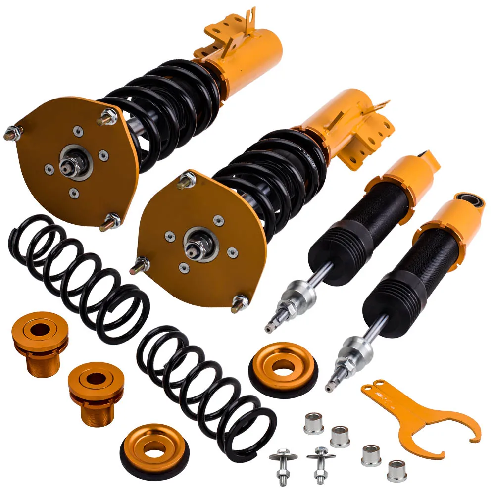 

Комплект подвески для Volvo S70, S70, 98-00, 24 уровня, регулируемые амортизаторы, амортизаторы, стойки holden coilover shock