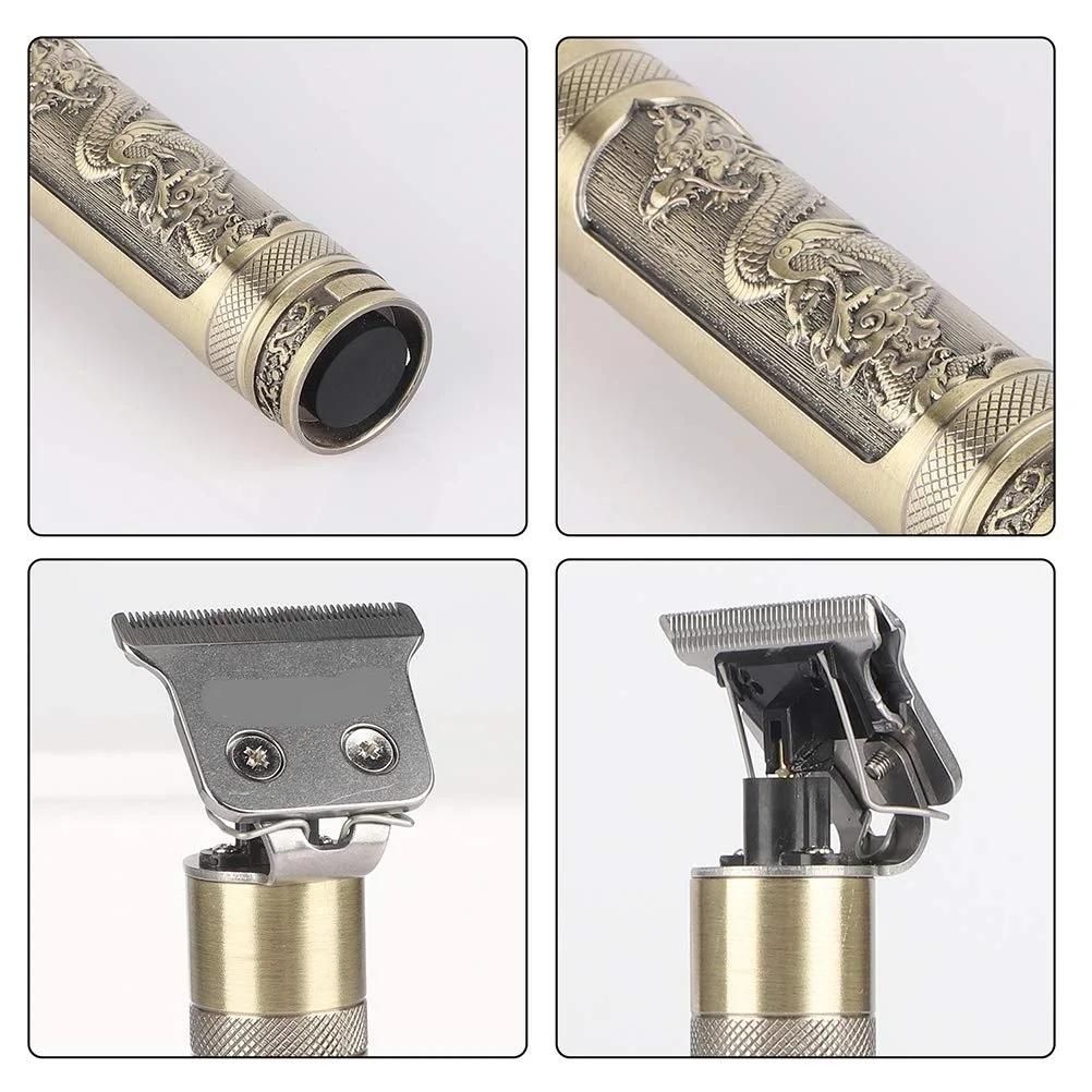 

Professional Men's Hair Trimmer Clipper Baldheaded Cutter Beard Shaving Precision Finishing Hair Cutting Machine For Adult Kid