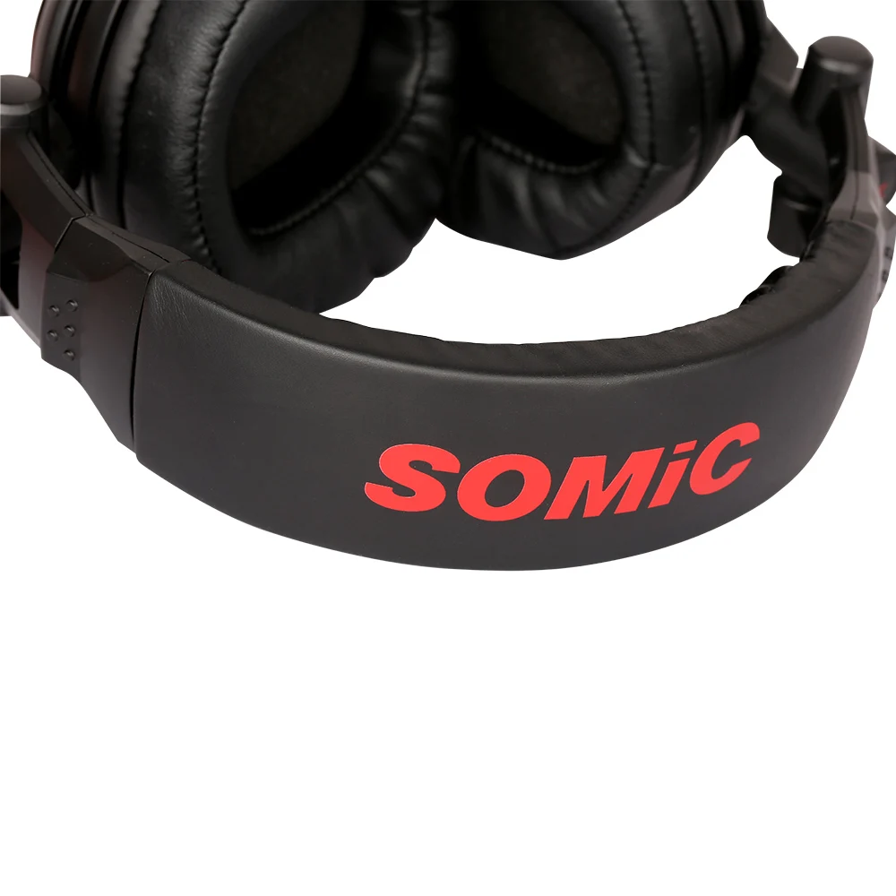 Наушники SOMiC MM185 Hi-Fi стерео монитор виртуальный объемный звук повязка на голову