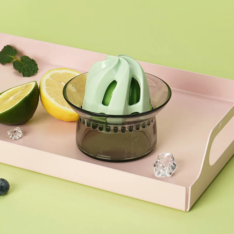 

Portable Lemon Juicer Fruit Vegetable Manual Pressing Controller Blender Mini Juice Maker Multifunctional Kitchen Tool