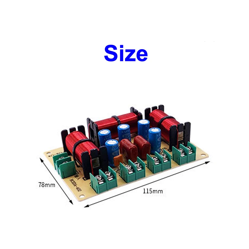 2 шт. 4-полосные фильтры для домашнего кинотеатра 120 Вт | Электроника