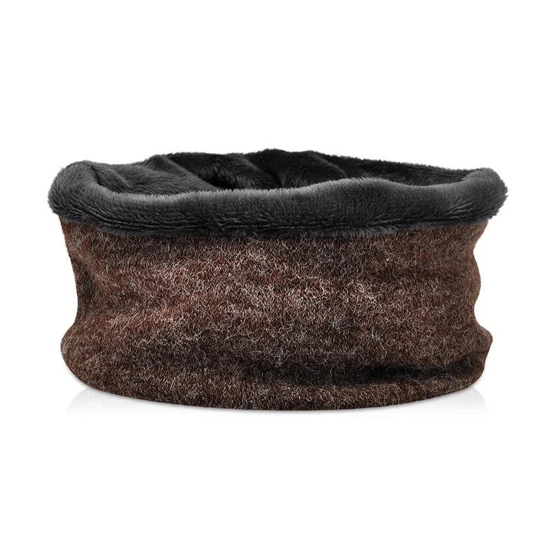 2019 бини набор из шапки и шарфа женская мужская повседневная однотонная