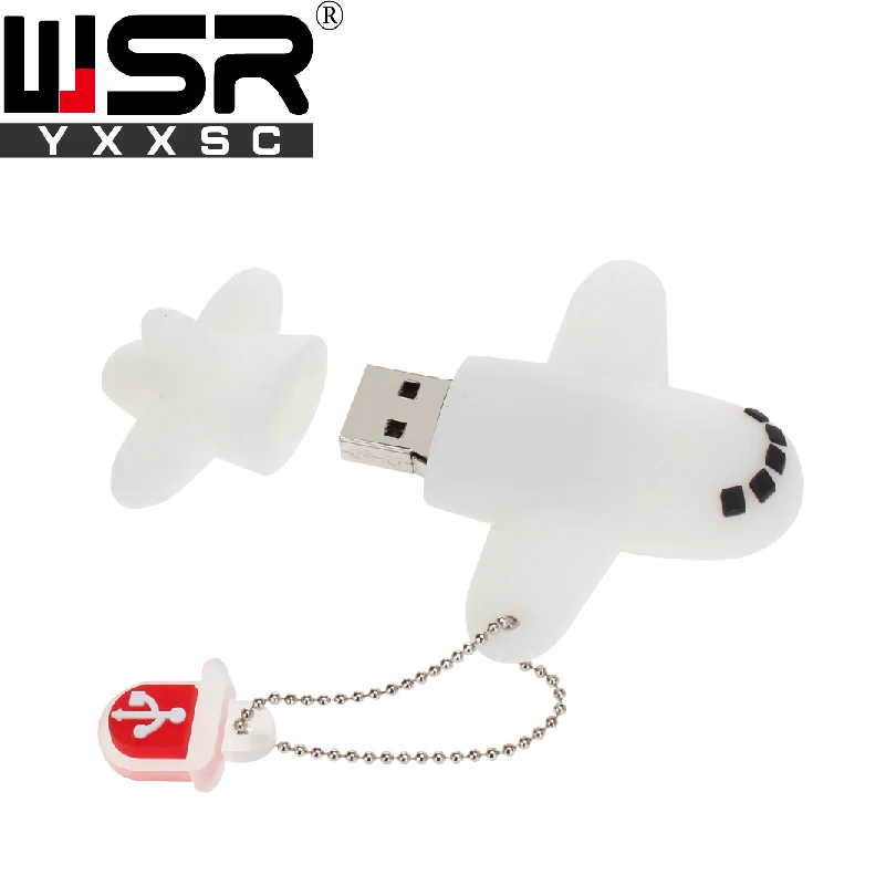 Модель самолета usb2.0 флеш-накопитель 32 Гб 64 128 ГБ реальная емкость usb 4 8 16