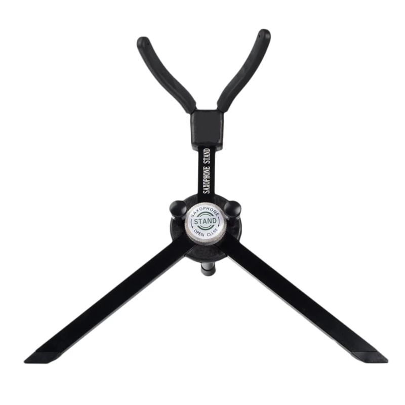 

Naomi Portable Folding Soprano Saxophone Bracket Tripod Standing Metal Leg Detachable Saxophone Foldable Design