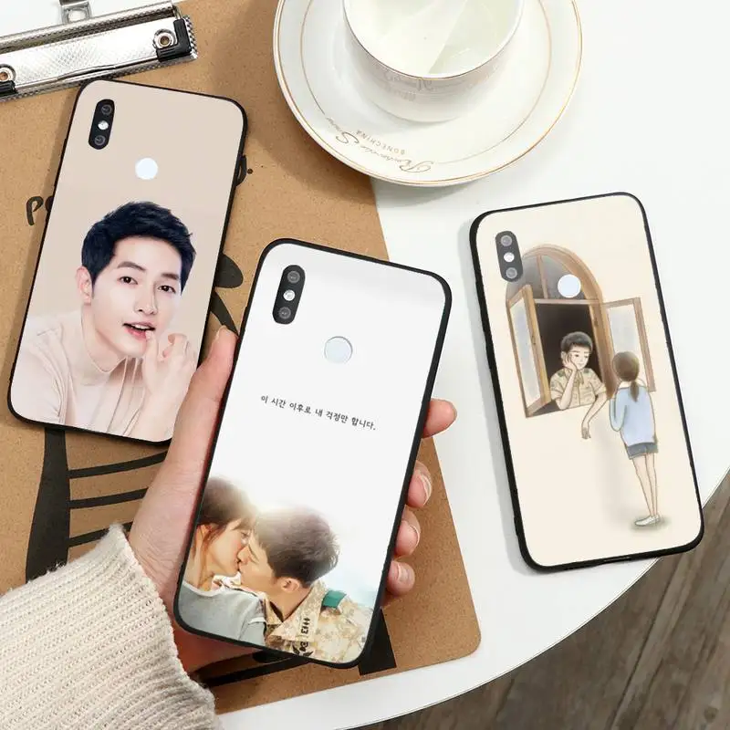 

The Descendants Of The Sun Phone Case For Xiaomi Redmi note 7 8 9 t max3 s 10 pro lite coque funda shell cover