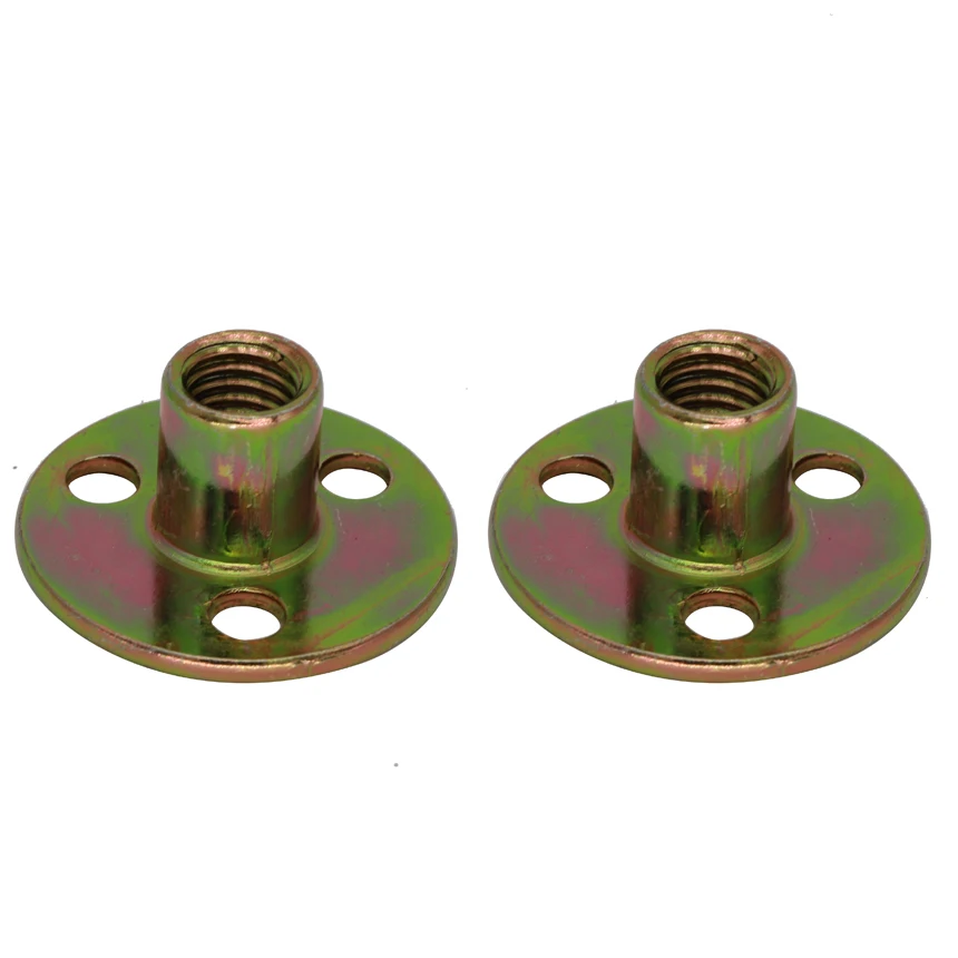 M8 M10 цветной цинковый углеродистый стальной Соединительный Втулка с тремя