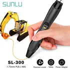 Enotepad 3D Ручка для рисования, поддержка ABS PLA 1,75 мм, умные 3d-ручки для рисования светодиодный ным дисплеем, подарки для детей