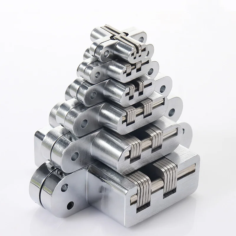 Складной сверхпрочный встроенный дверной шарнир 180 градусов скрытый невидимый