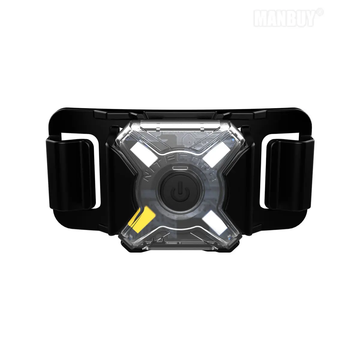 Фонарь налобный Nitecore NU05LE 4 светодиода красный зеленый синий и белый