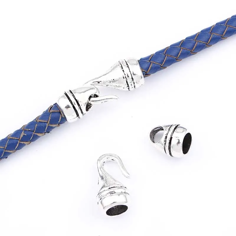 5 комплектов тибетский серебряный/Бронзовый патина застежка-крючок для браслета