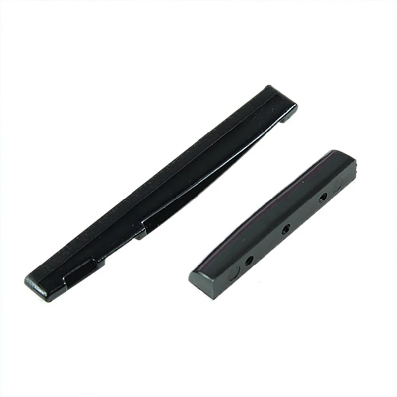 

1 Set Acoustic Guitar Bridge Pins Saddle Nut Parts 1*Guitar saddle X 1* Guitar Nut X 6* Guitar Bridge Pins (Black)