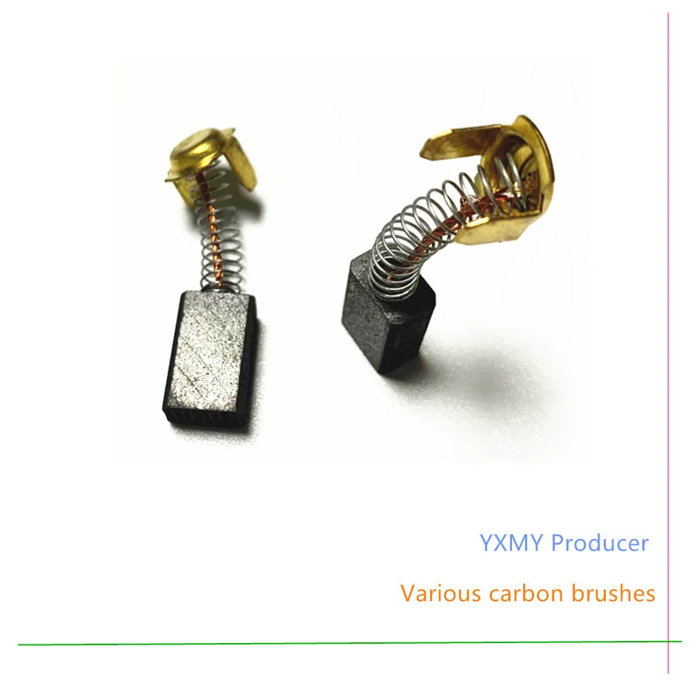 Угольная щетка для шлифовальной машины Hitachi 999043, SAT180, G15SA2, SAT180, 7X11, 0,27, 0,43, H45SR, M12VC, 8 шт.