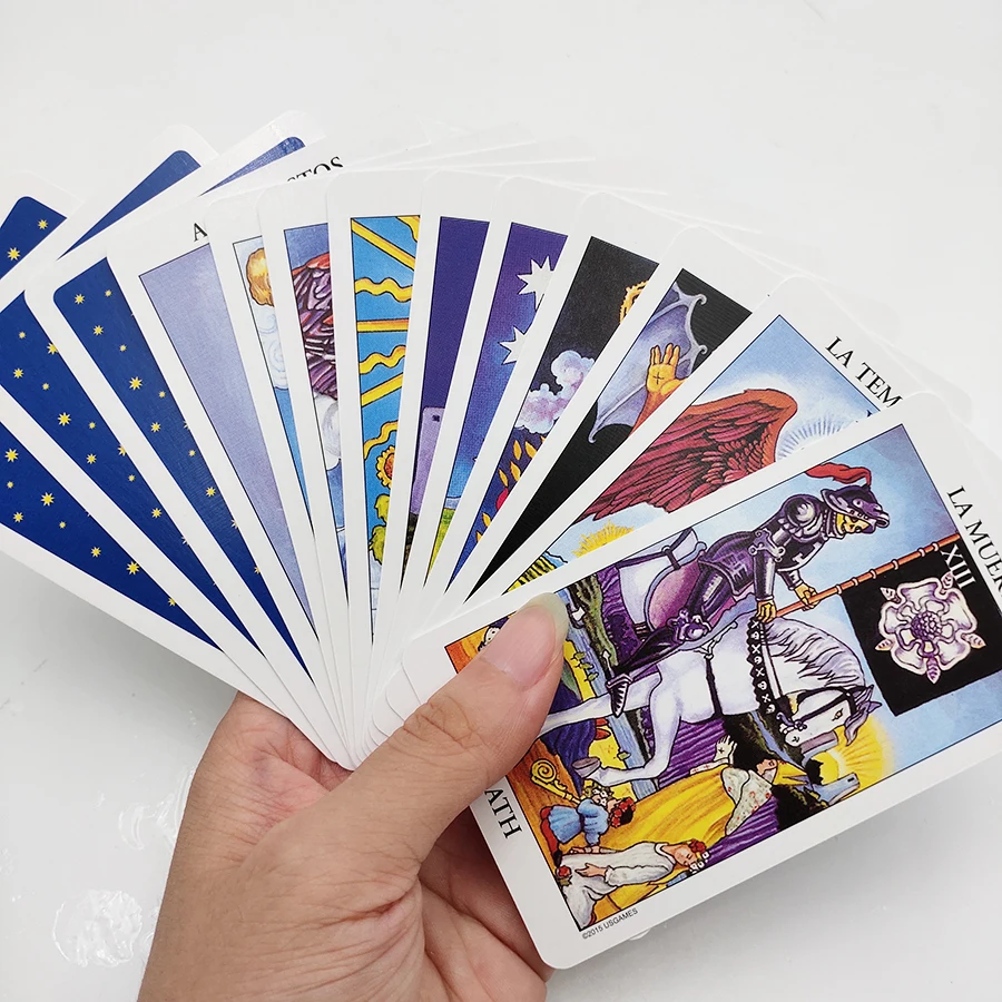 Классический Таро карточная игра семейвечерние Тия английский испанский