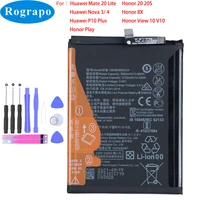 Original 3750mAh HB386589ECW Battery For Huawei Mate lite Nova P10 Plus  Honor V10 SNE-LX1 LX2 LX3 Mobile Phone