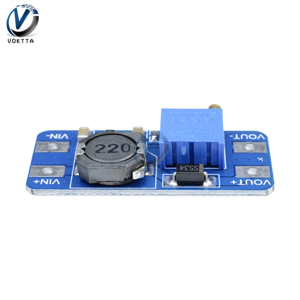 DC-DC 12V 2A плата бустера модуль преобразователя мощности MT3608 усилителя