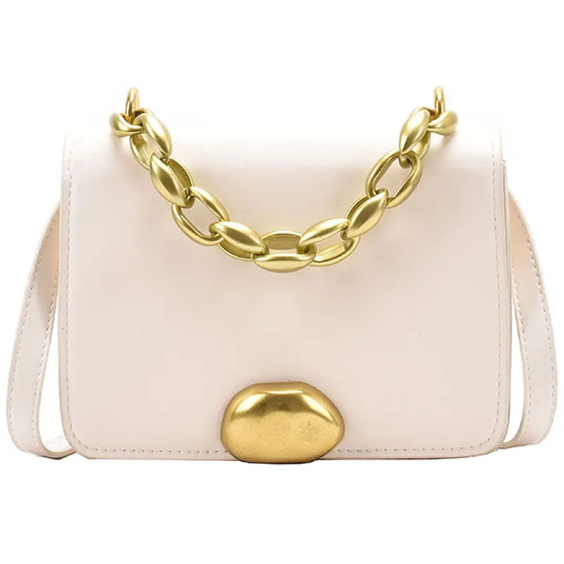 

Niche Design All-match Ins Handbags 2021 New Fashion Hot-selling Messenger Bag High-end Square Bag Chain Handbag Width: 18cm