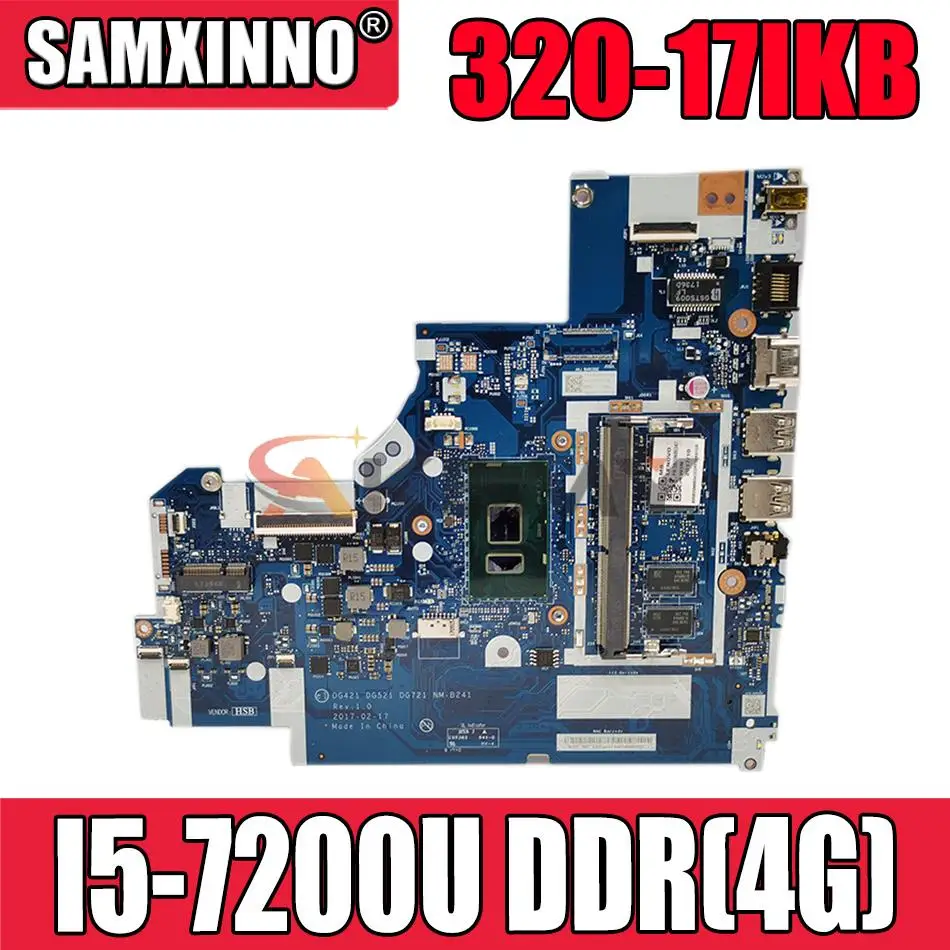 

Применимо к компьютерной материнской плате 320-17IKB, I5-7200U DDR(4G), NM-B241 FRU 5B20N86347 5B20N86620 5B20N86591 5B20N86418