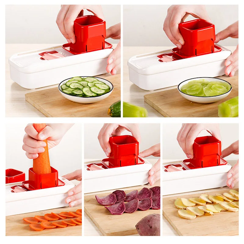 Многофункциональный Нож для овощей Отшелушивающий измельчитель морковки Dicing