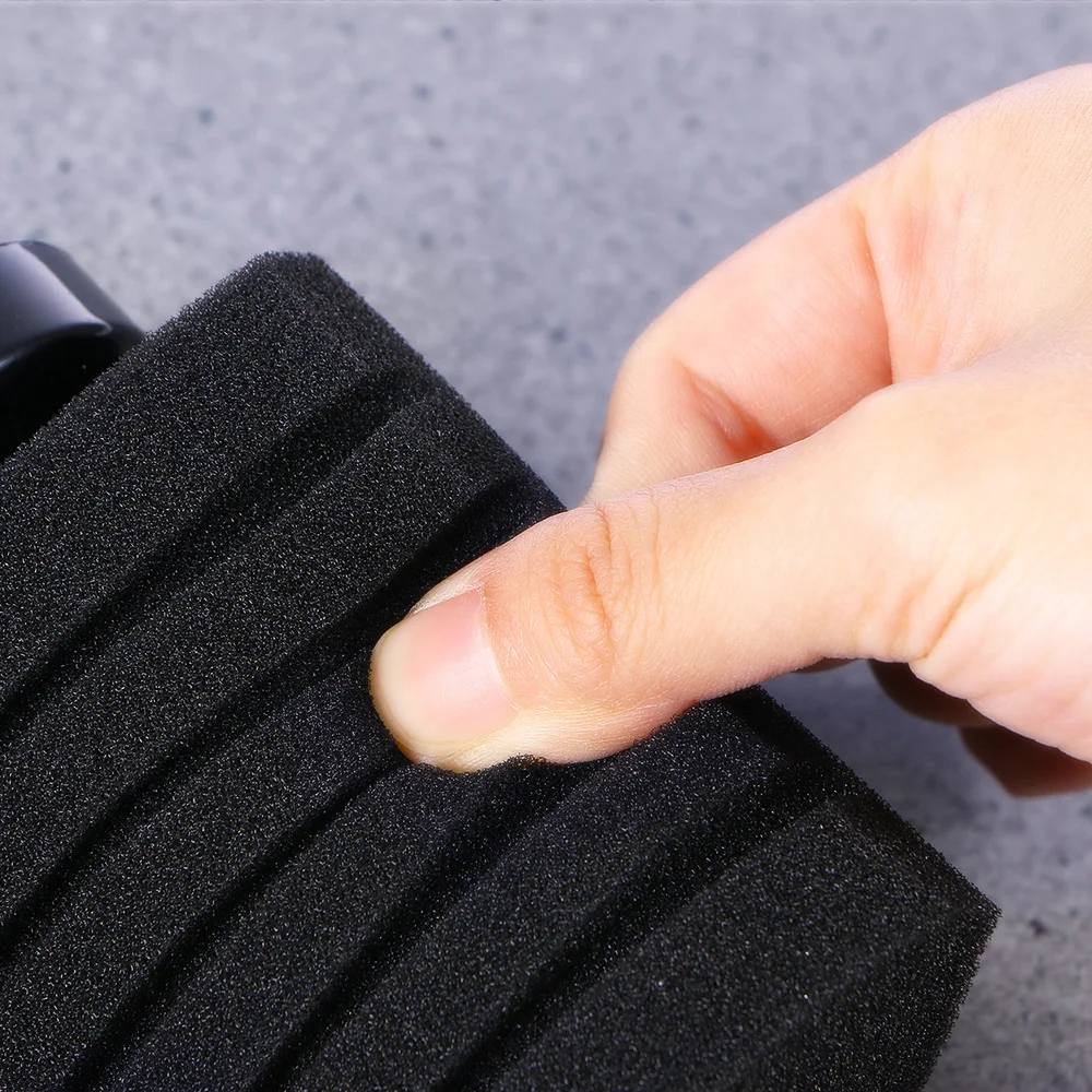 

Aquarium Fish Tank 6-Layer Sponge Biochemical Water Corner Filter (Black)