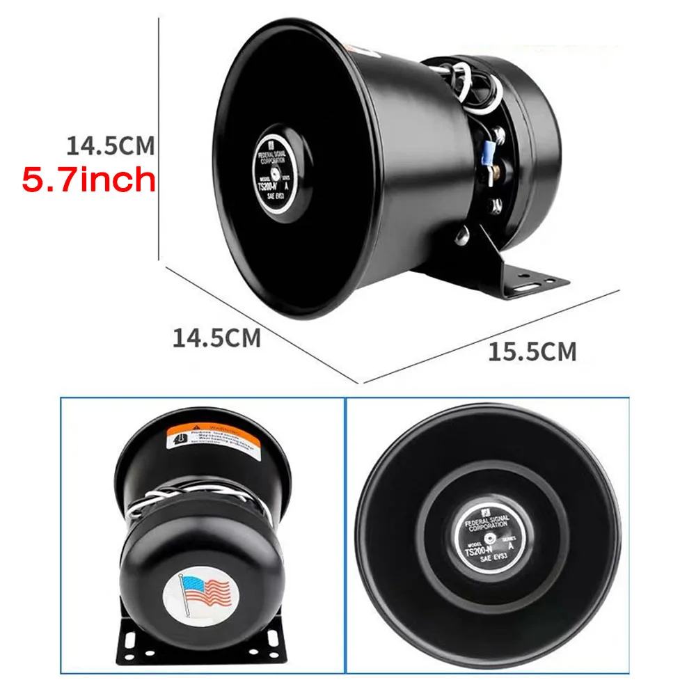 400 Вт полицейской сирены 11 Автомобильная сирена на Предупреждение аварийной