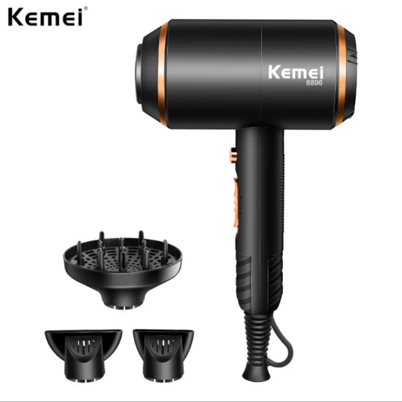 

kemei electric hair dryer KM-8896 professional unfoldable handle 4000W power cold hot air hair care